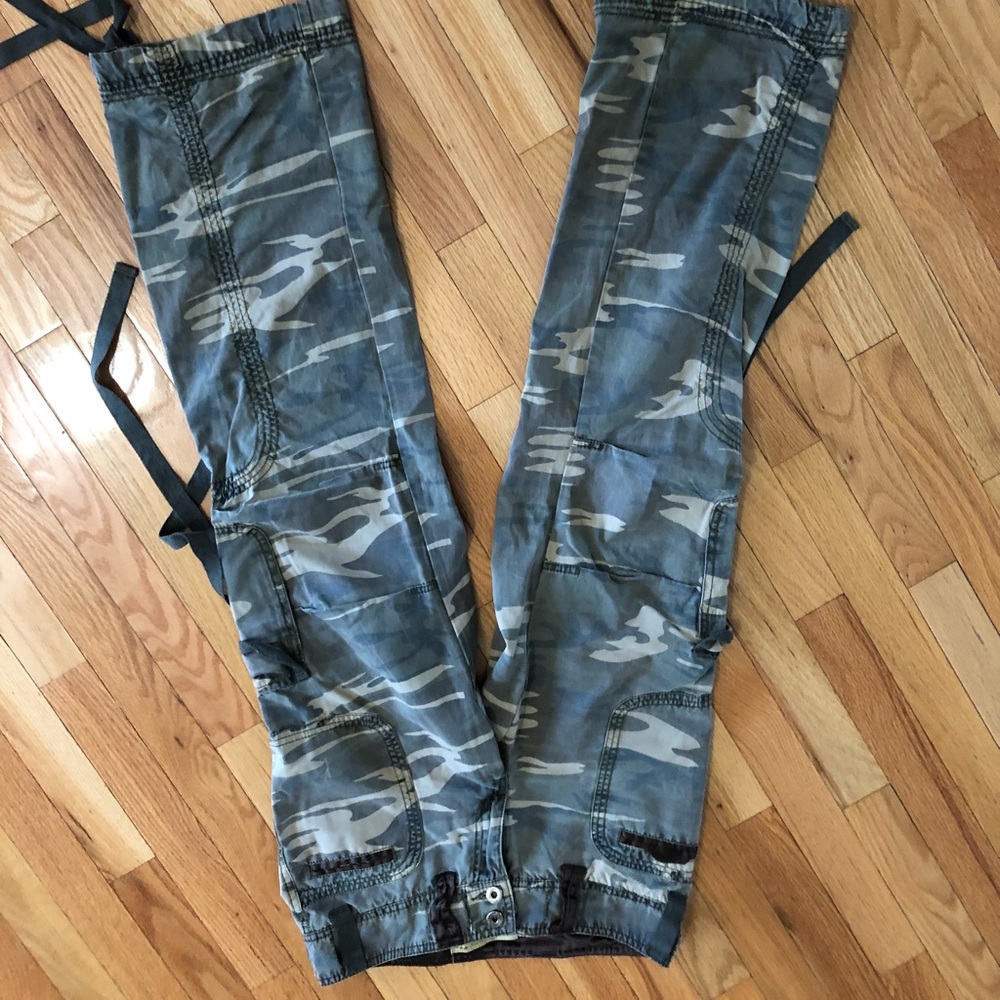 Camo cargo pants